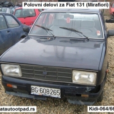 Fiat 131 (Mirafiori) vozilo Spanskih taksista 80-ih godina